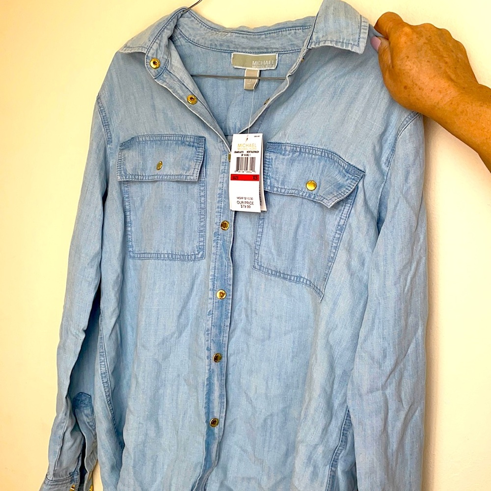 Michael Kors button up top